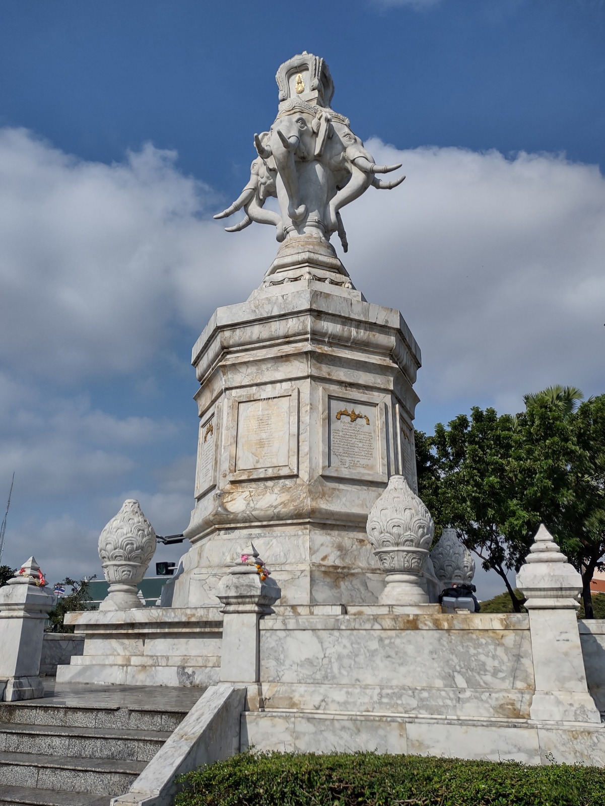 Golden Jubillee Monument Erawan 4 headed elephant statue