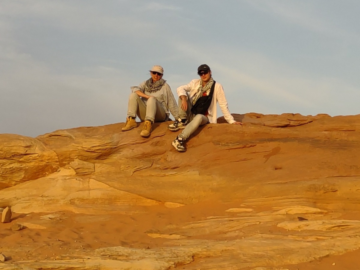 Sunset at Wadi Rum Jordan