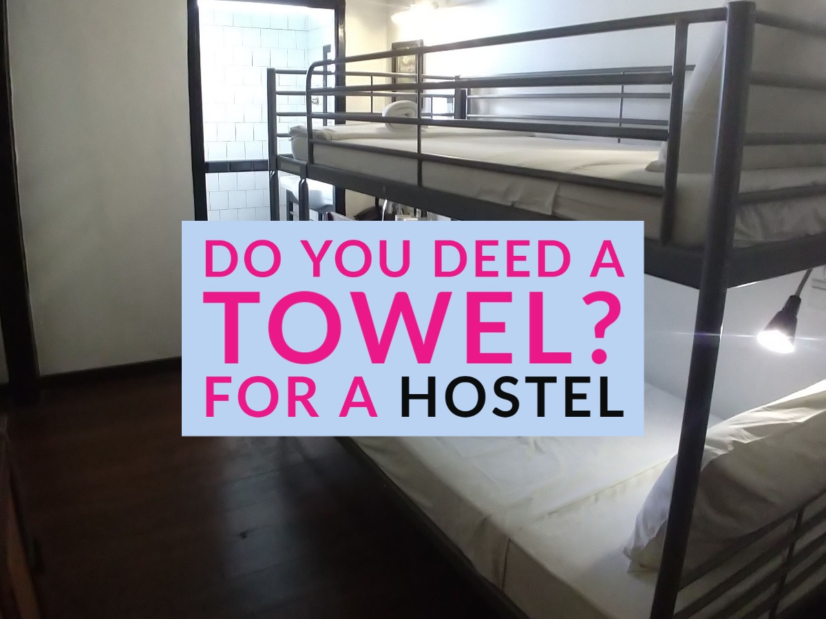 Do hostels provide towels