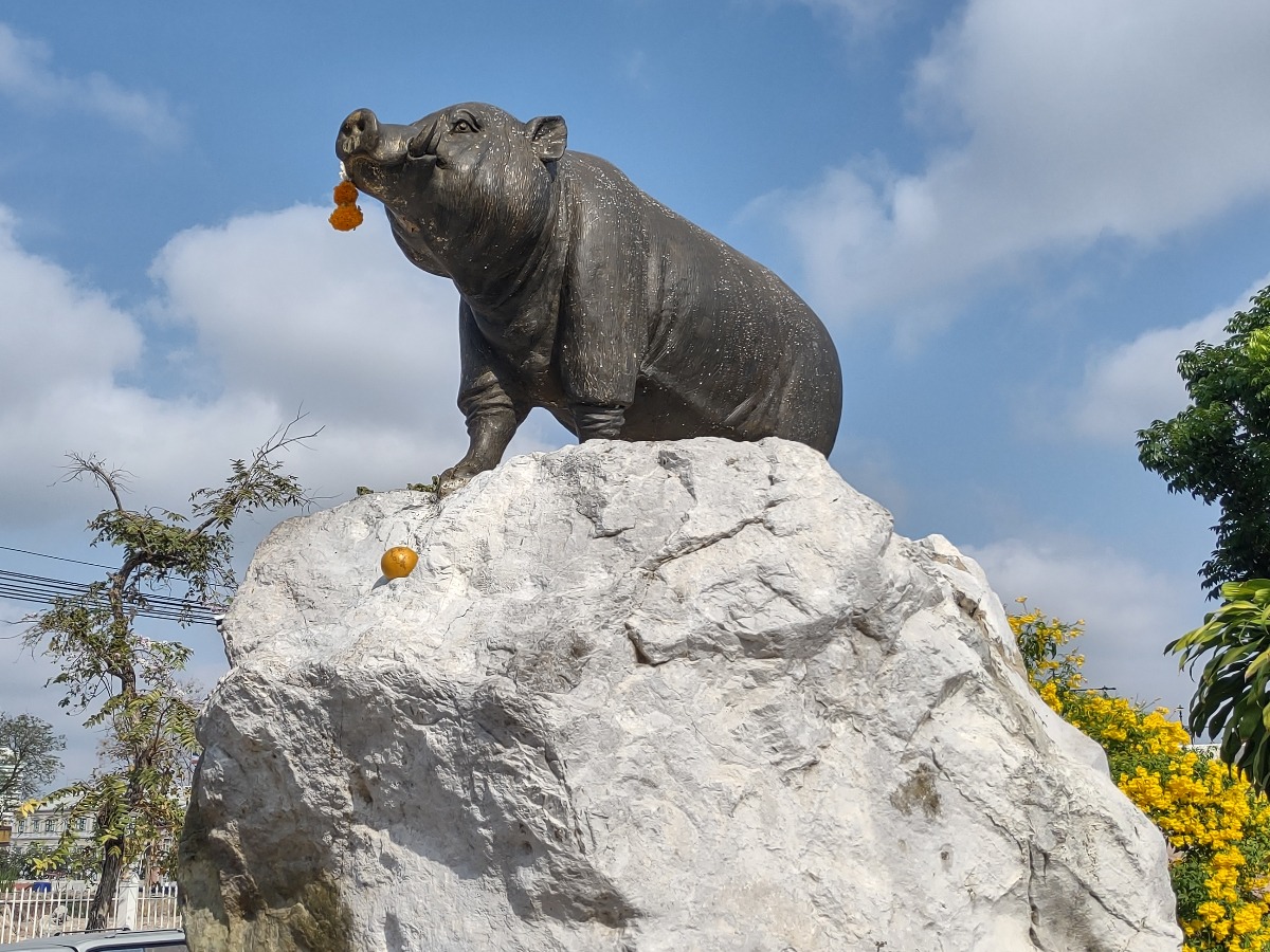 Visit Bangkok Pig Shrine