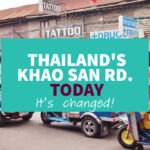 Khao San Road Bangkok (How It's Changed) Thailan's Khao San Rd Today, changes