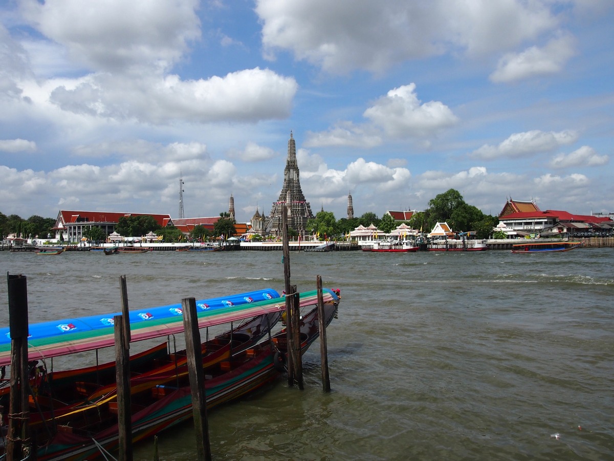 River access near Khao San Rd