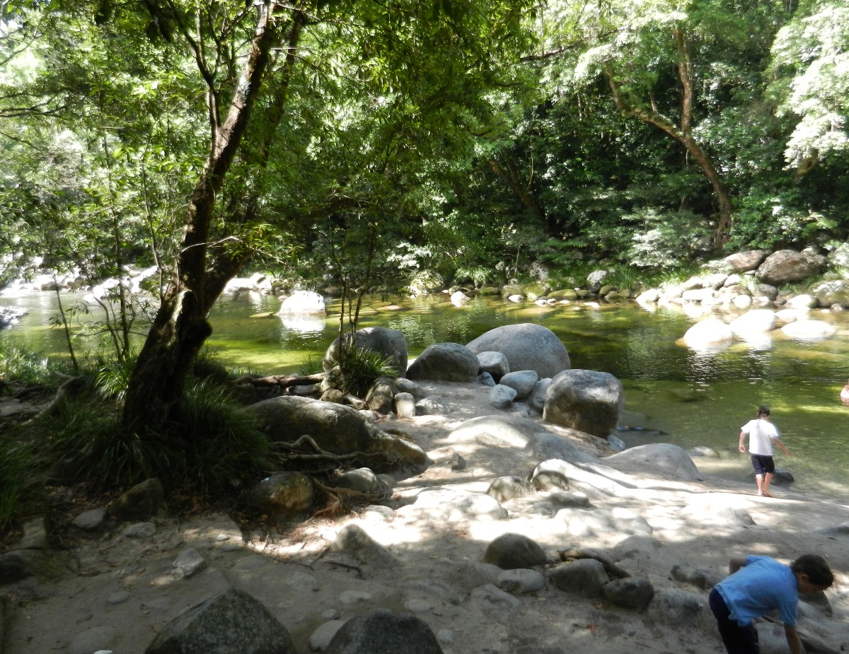 Mossman Gorge swimming