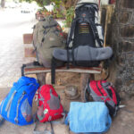 Family travel gear luggage photo