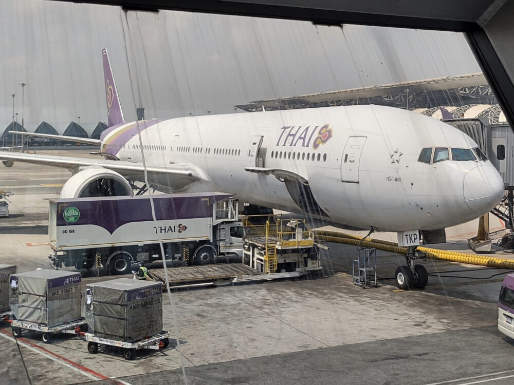 Thailand travel blog flying with thai airways