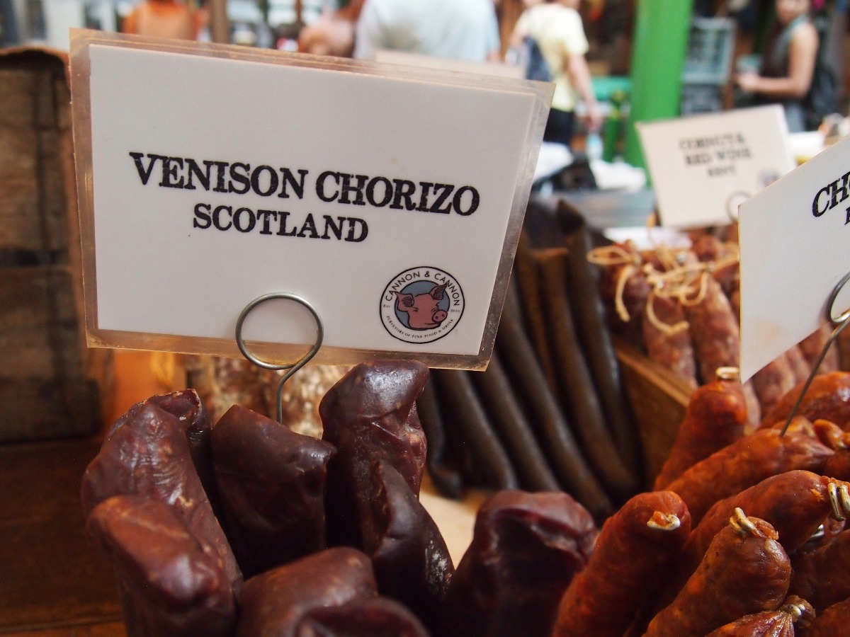 Borough Market meat stall