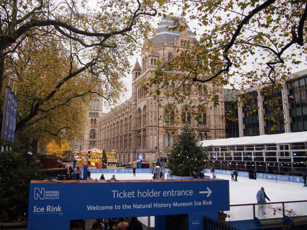 London ice rinks at Christmas