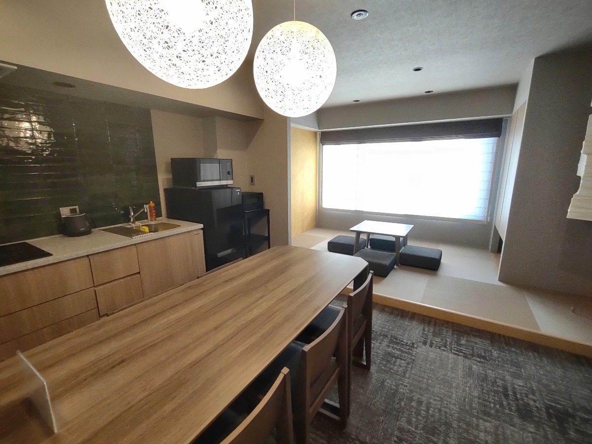 Minn Hotel Kyoto Japan kitchenette apartment