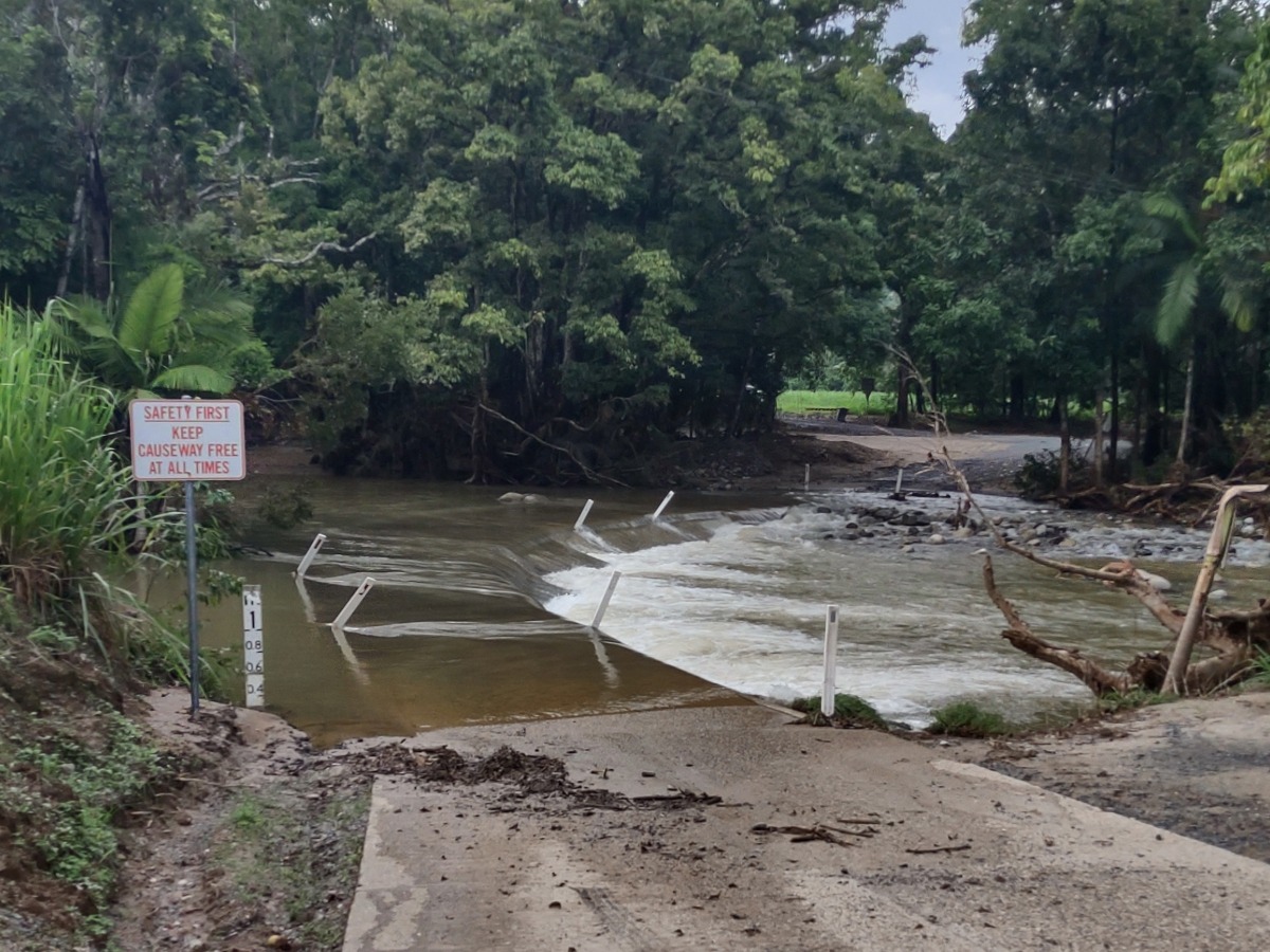 Shannonvale causeway closed