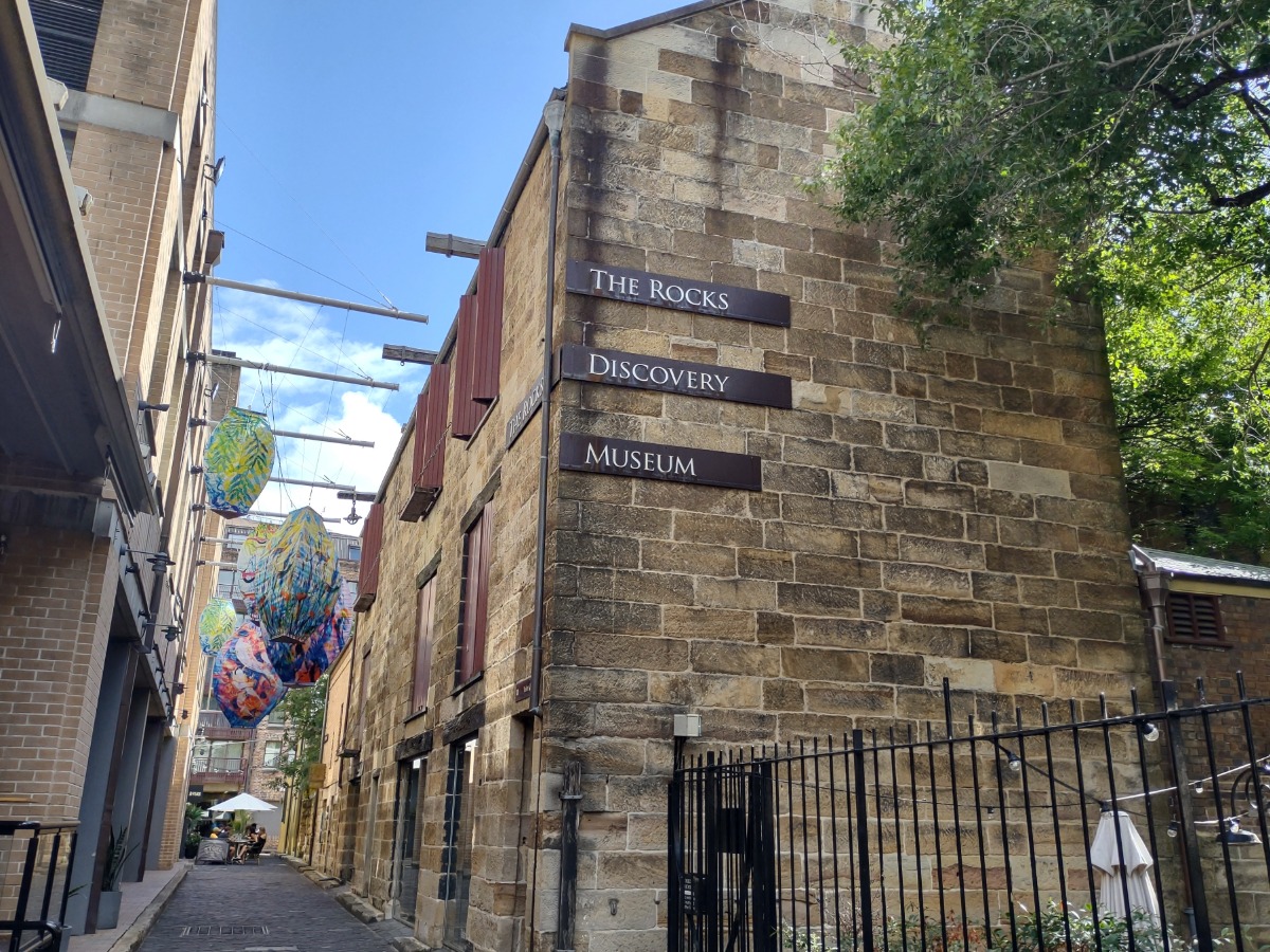 The Rocks Museum Sydney NSW