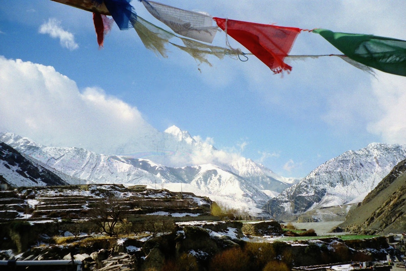 Scenery on The Annapurna Circuit trek