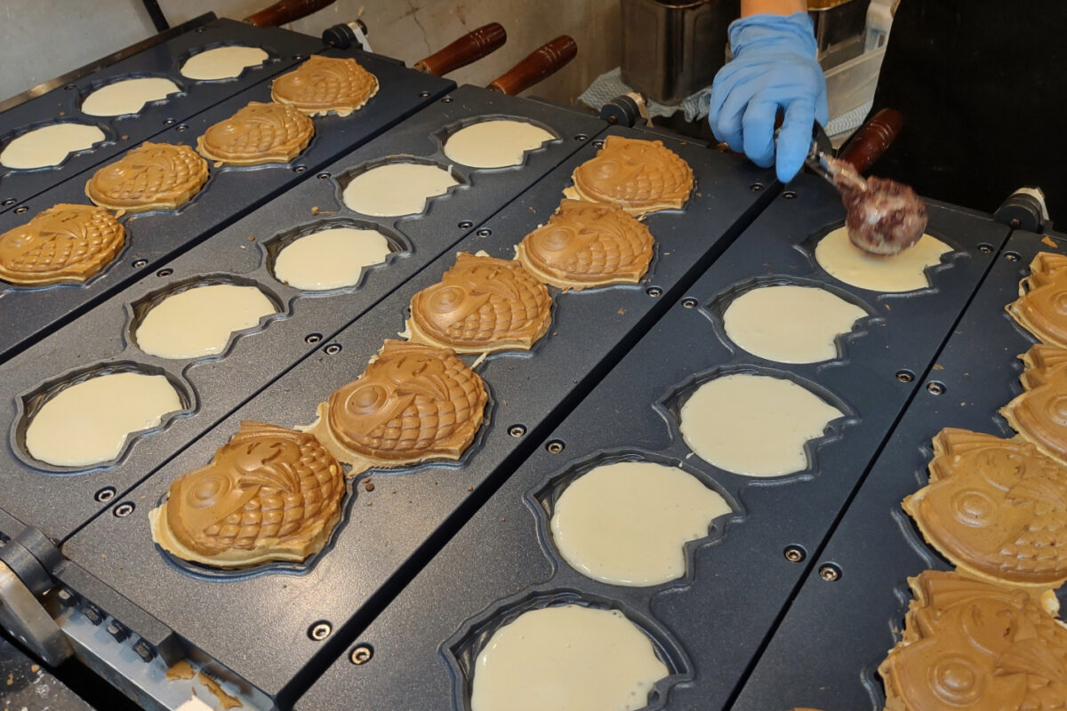 Japanese fish shaped cakes