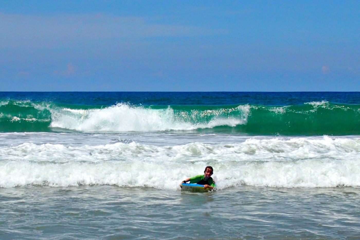 Kids have fun travelling