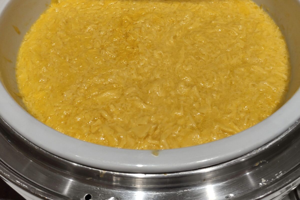 scrambled egg is raw in Japan