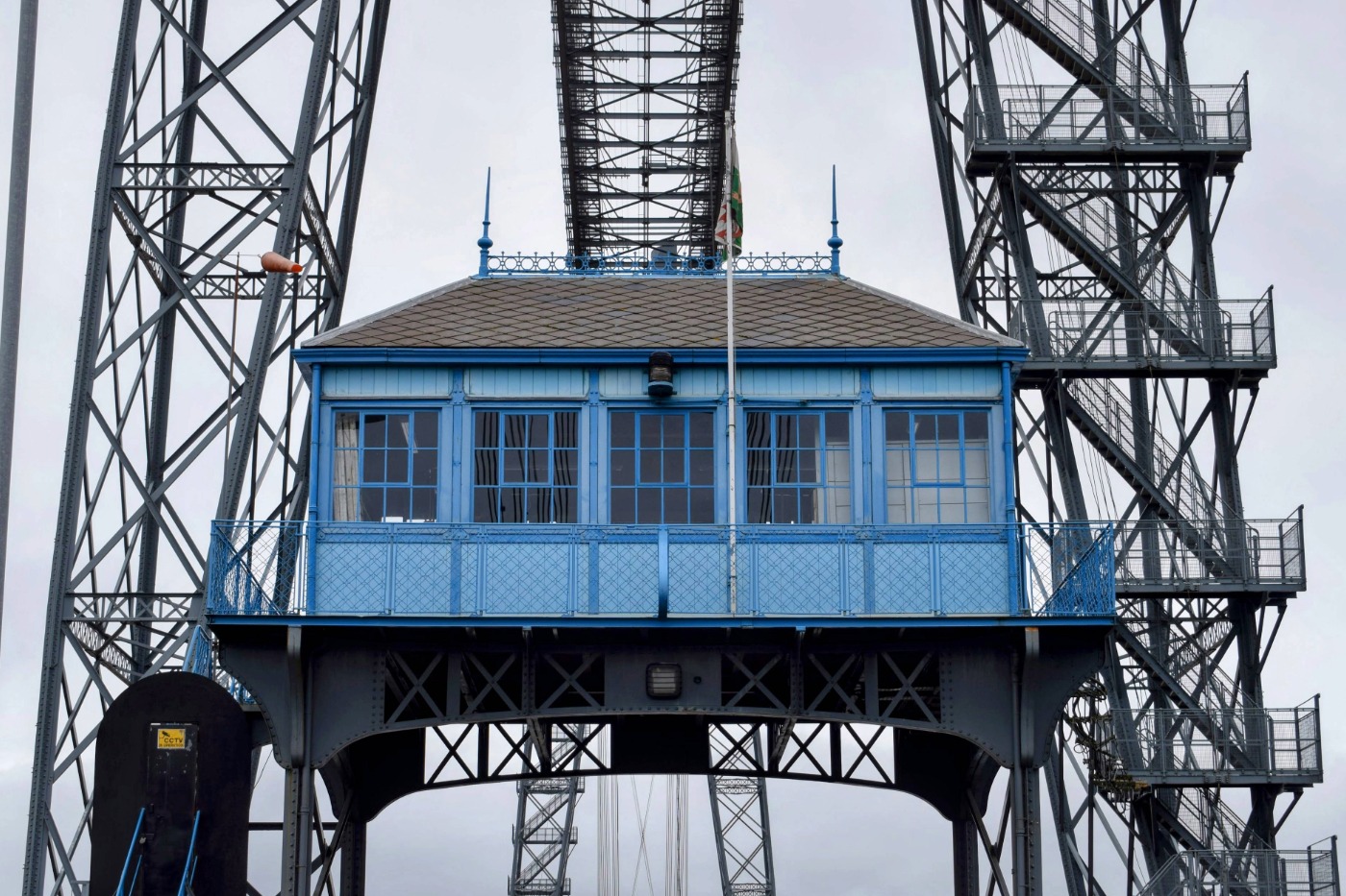 Transporter Bridge in Newport South Wales