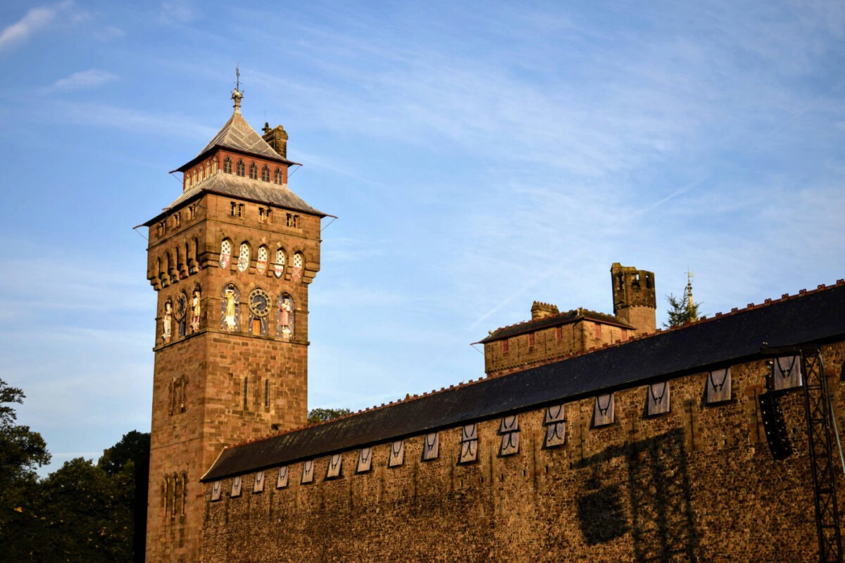 Cardiff Castle Clock Tower