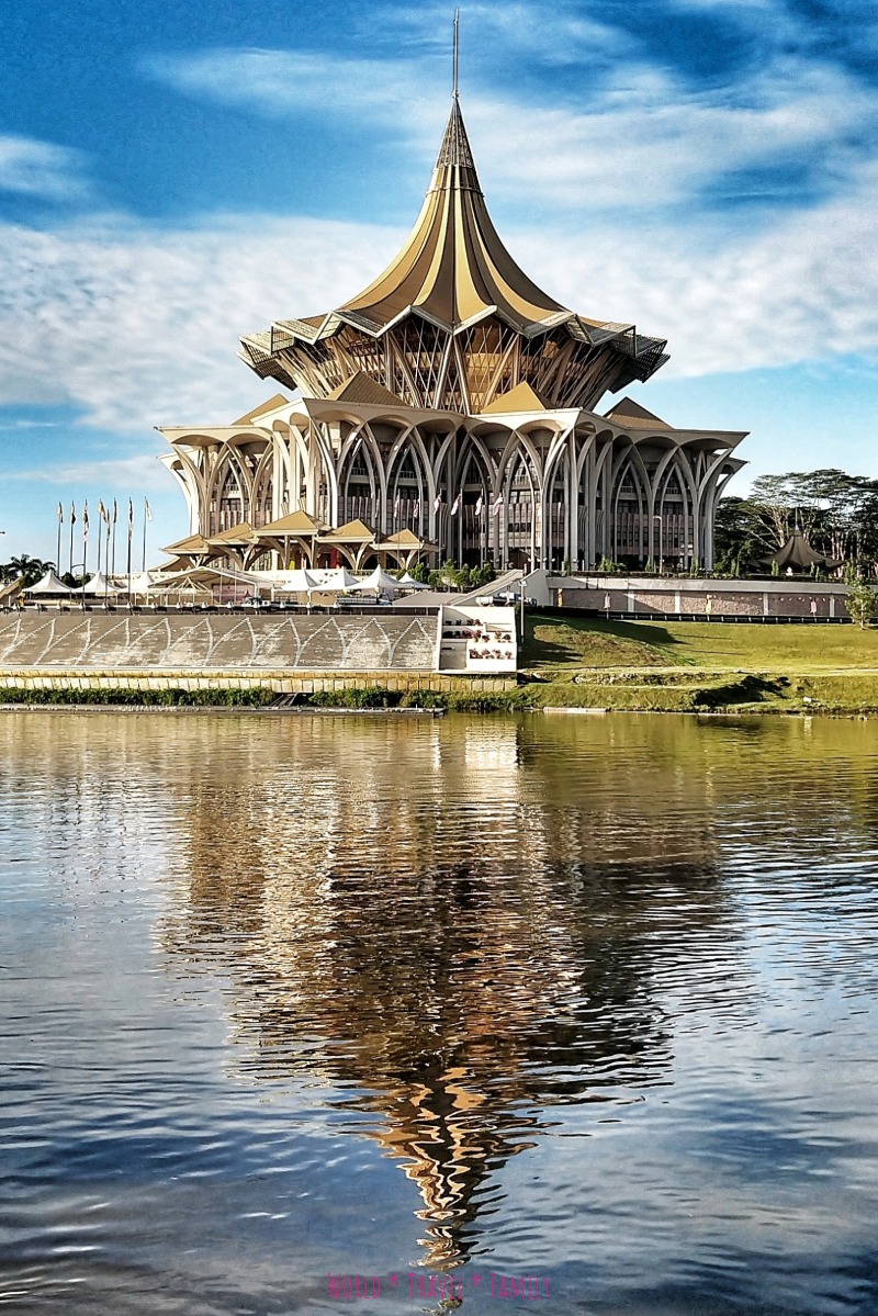 Beautiful photo of a building in Kuching Malaysia