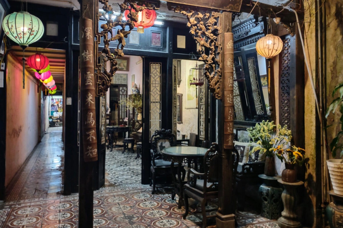 Beautiful old house in Hanoi Vietnam