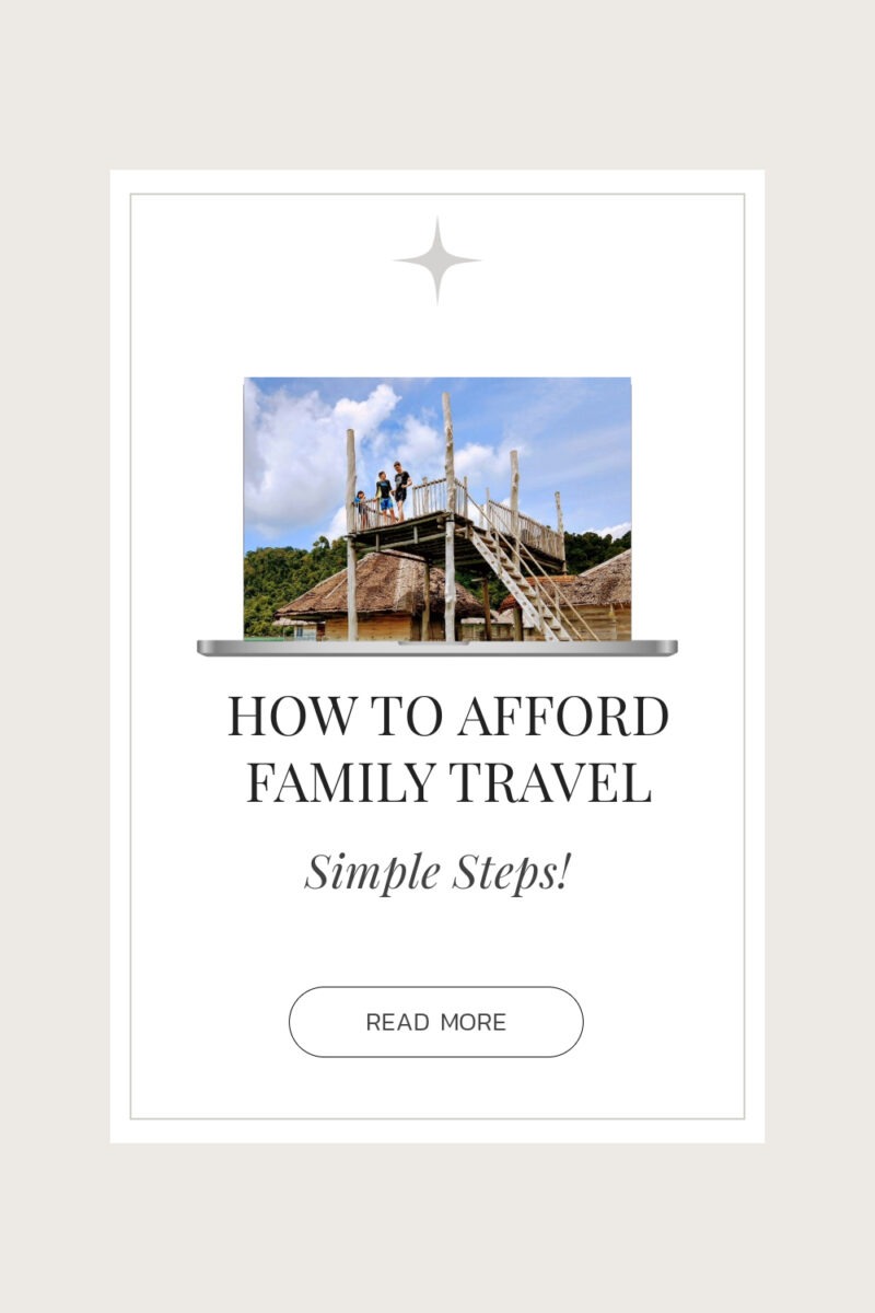 How To Afford Family Travel, Family on Vacation