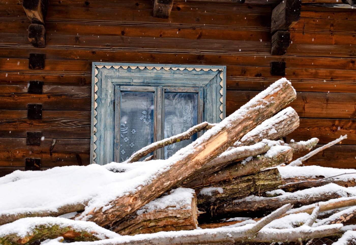 Breb Romania in winter