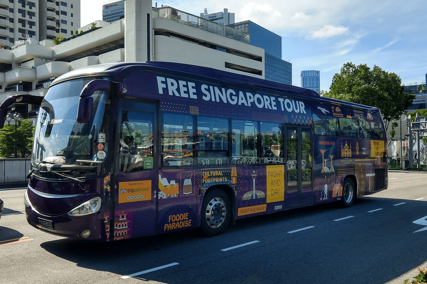 Singapore Bus Tour Sightseeing