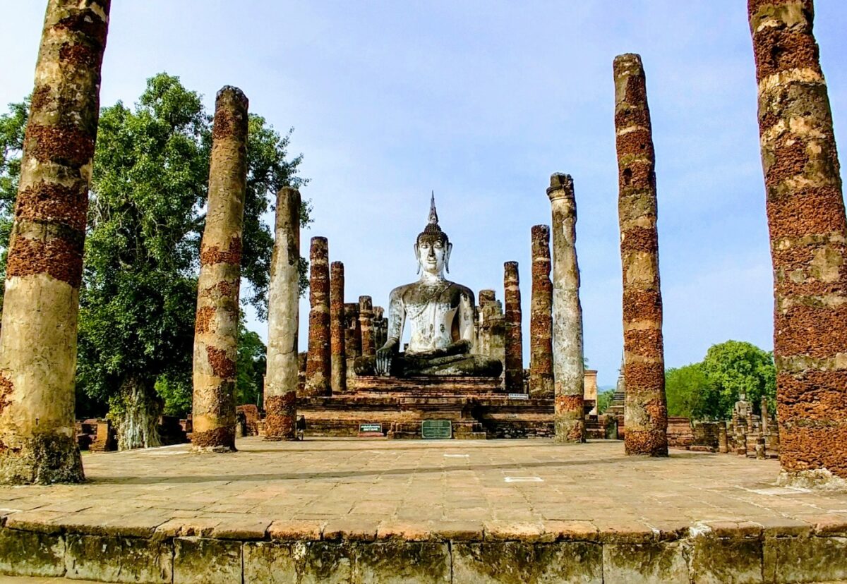 ruins at Sukhothai Thailand
