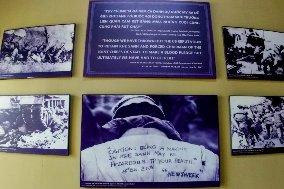 Photos of Khe San Base during war time