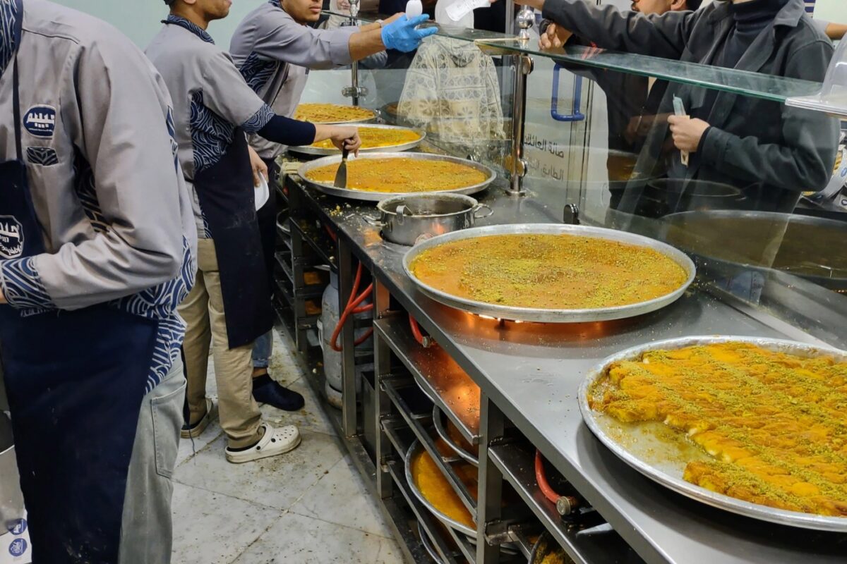 Kanafeh shop in Amman Jordan