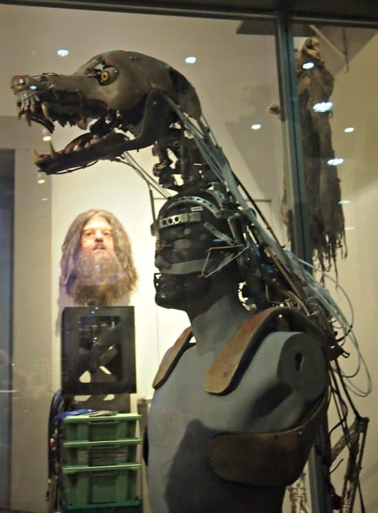 Werewolf from harry potter at the museum