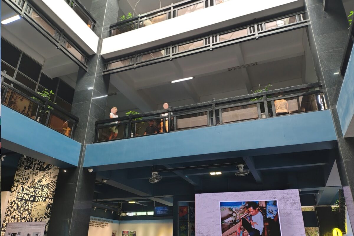 What's inside the war remnants museum Saigon