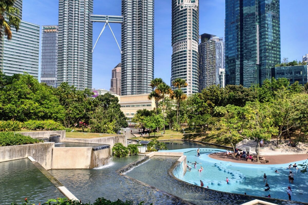 KLCC  staying in KLCC City Centre Kuala Lumpur